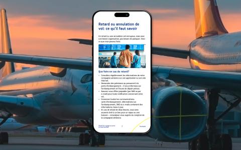 Checklist avion banner