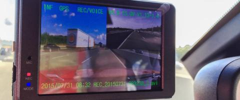 Dashcam: quand puis-je utiliser les images?