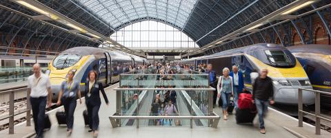 Eurostar - gare - interrail