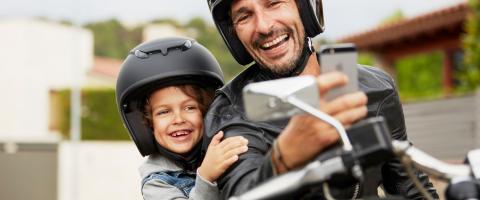 Je kind veilig vervoeren met de motor