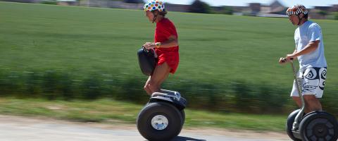 Gemaakt om te onthouden tempo bloeden Hoverboard, Segway & Co: Van A naar B op een nieuwe manier | Touring