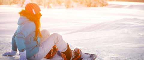 snowboard - sur la piste