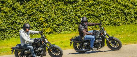 Hyosung GV 125 S en 300 S Bobber