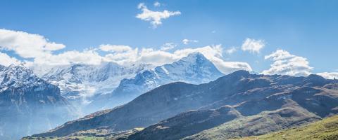 Suisse montagnes route