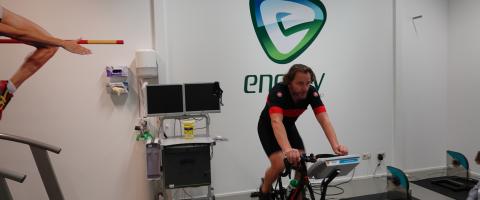 Test d'effort pour cycliste