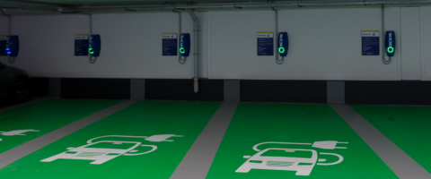 véhicules électriques et parkings souterrains