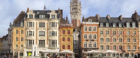 La Place du Général de Gaulle à Lille.
