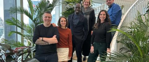 L’équipe Sales Support du B2B Touring