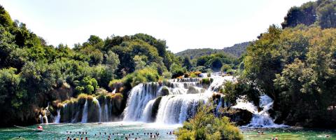 Kroatië, Nationaal park van Krka
