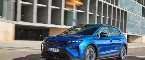 Skoda Elroq 2025 sur la route