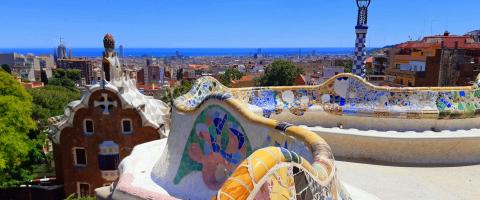 Barcelone, park Guell