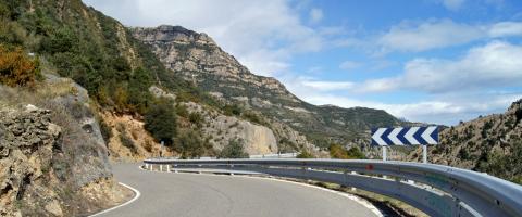 Route de montagne espagnole