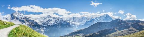 Suisse montagnes route