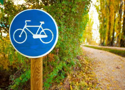 panneau vélo