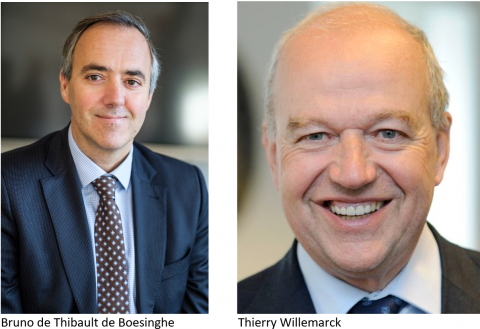 Bruno de Thibault et Thierry Willemarck
