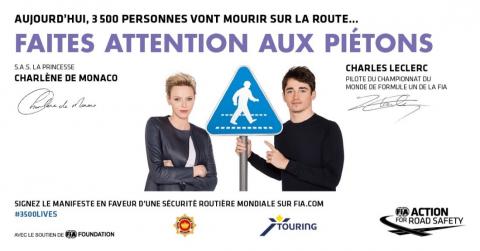 Campagne FIA Touring piétons