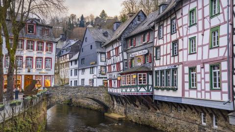 Allemagne Eifel ville de Montjoie