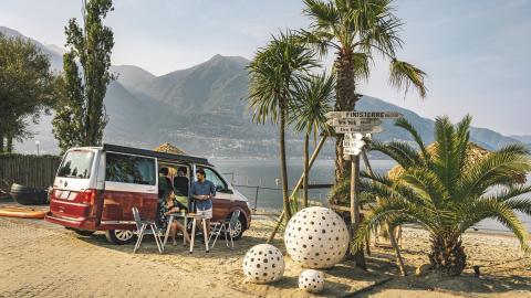 Kamperen in Ticino, Miralago Camping