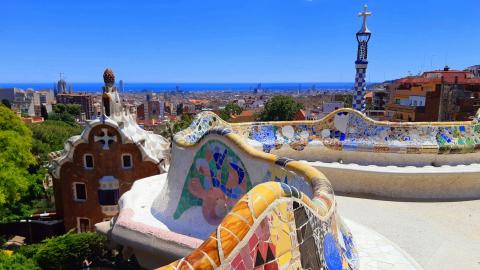 Barcelone, park Guell