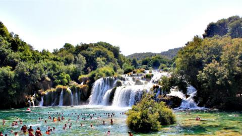 Kroatië, Nationaal park van Krka