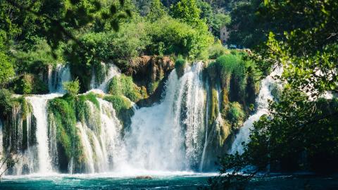 les cascades de Krka