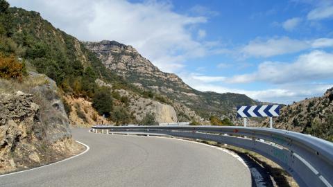 Route de montagne espagnole