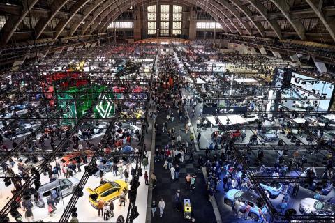 Salon de l'Auto de Bruxelles 2026 vu de haut