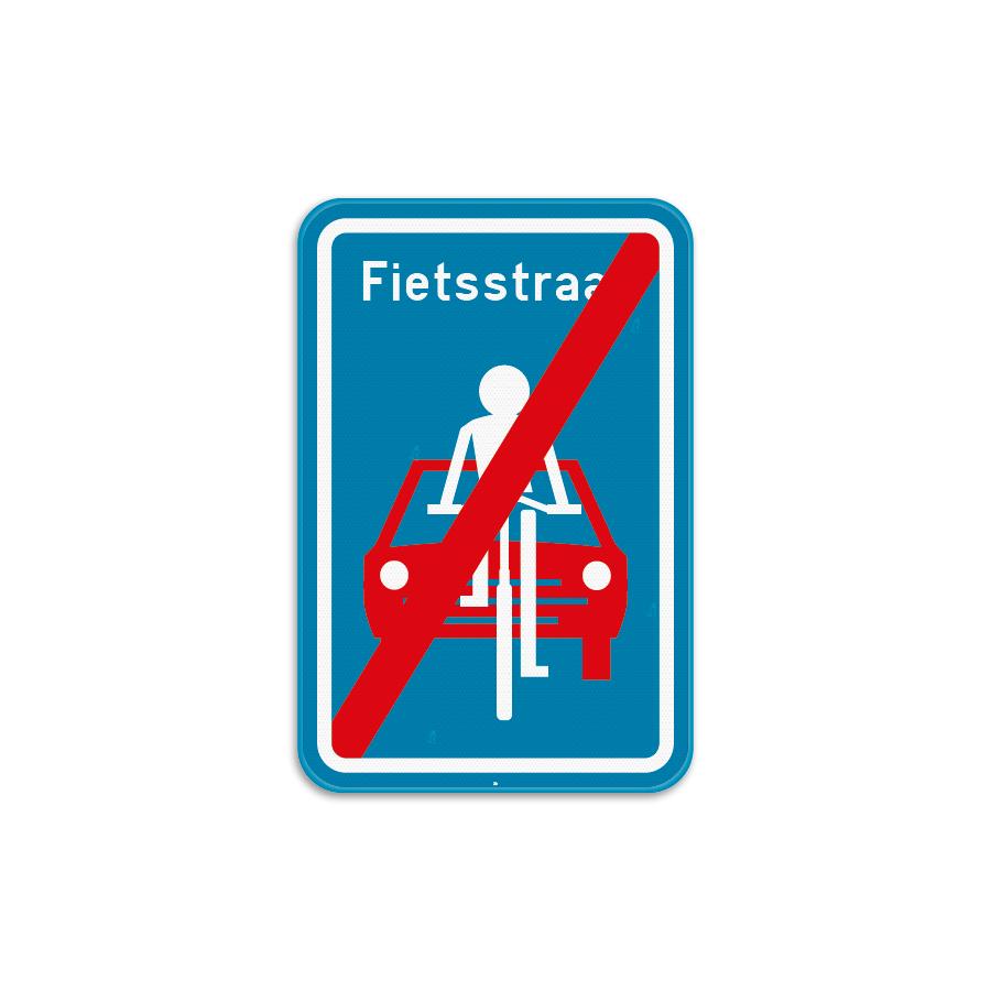 einde fietsstraat