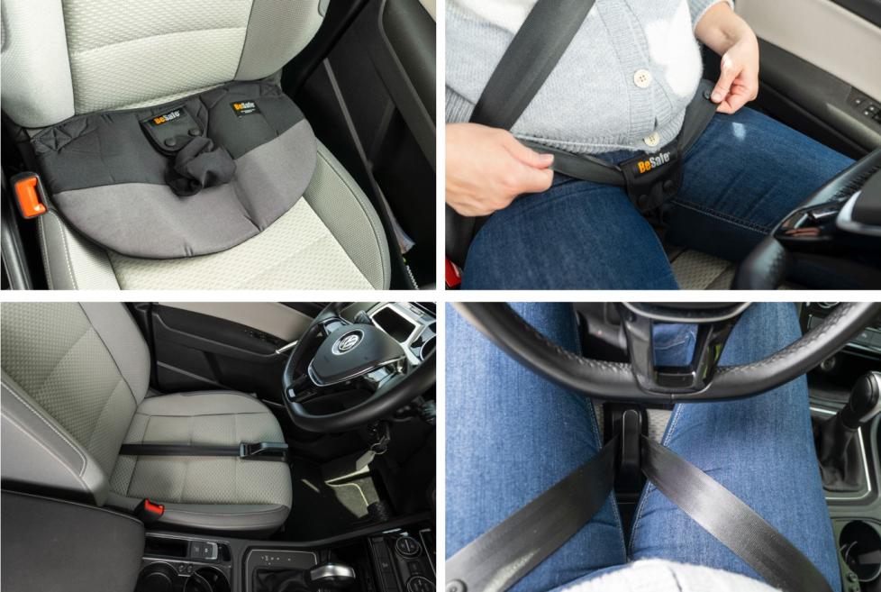 Ajusteur de ceinture de sécurité de grossesse, ceinture de pare-chocs femme  enceinte ceinture de sécurité de voiture C