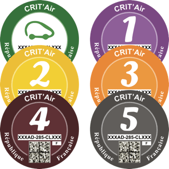 vignettes Crit'Air