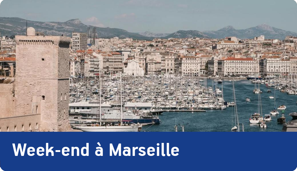 visuel d'un week-end de la ville de Marseille